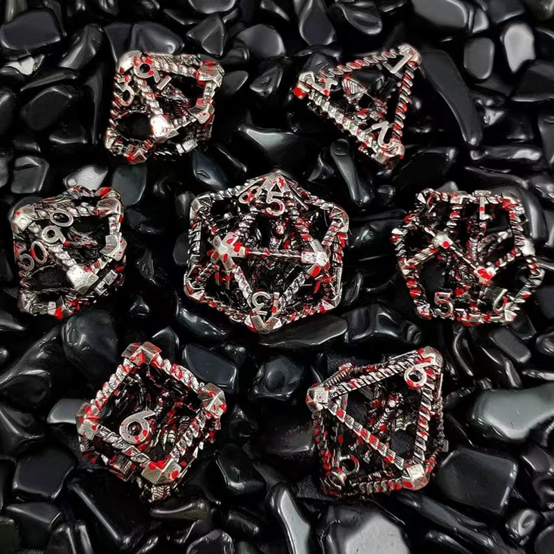 ๐ Dragon's Soul Awakened - 3D Flying Dragon Metal Dice Set ๐ฒ