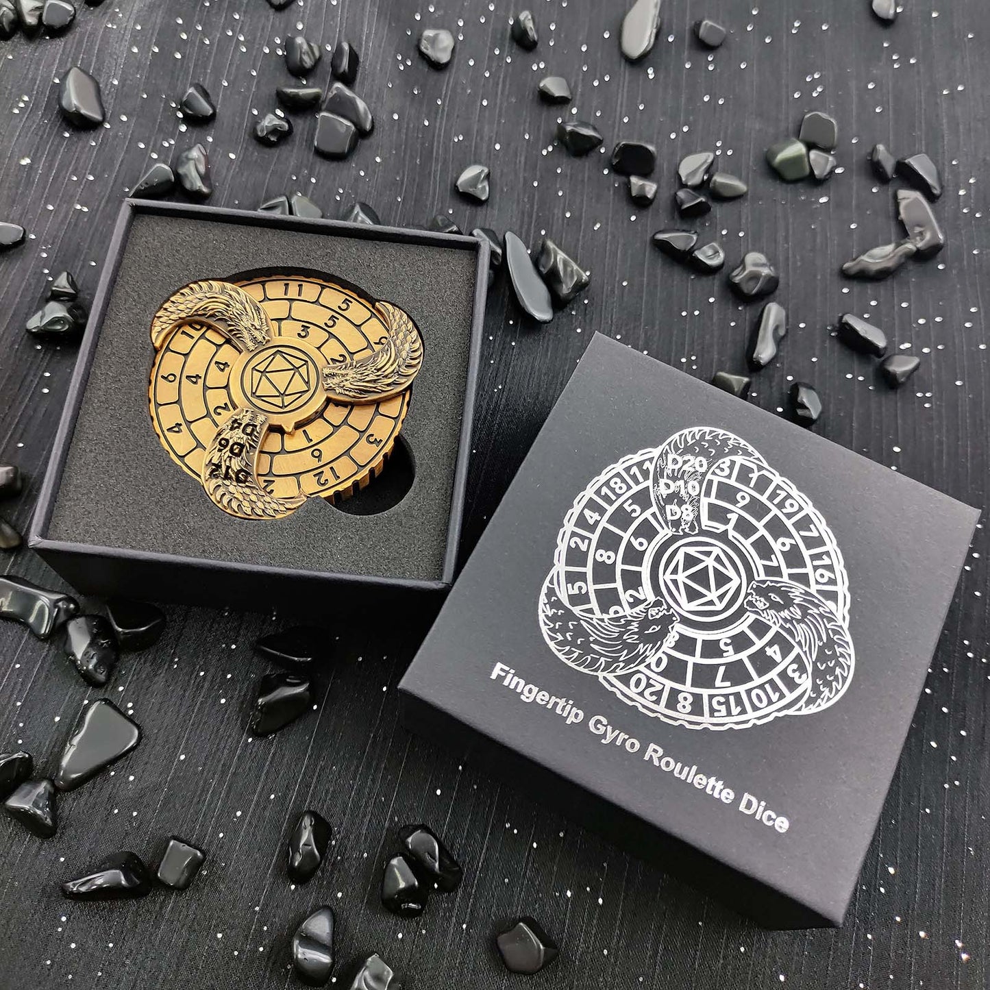 ๐ Classic Metallic Style - Luxury Dice Set ๐ฒ