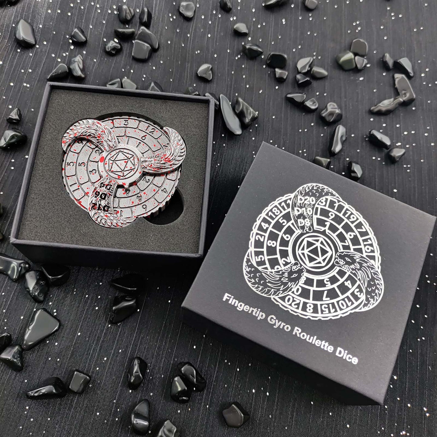 ๐ Classic Metallic Style - Luxury Dice Set ๐ฒ