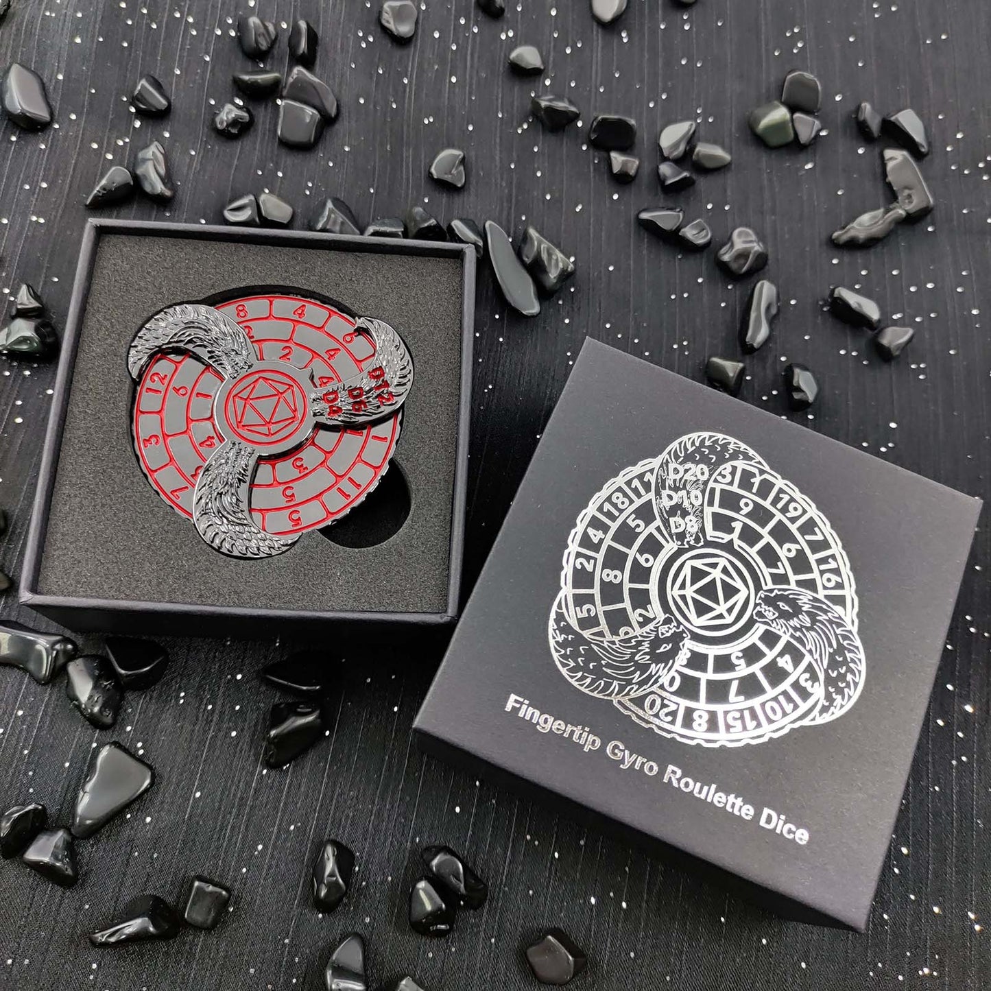 ๐ Classic Metallic Style - Luxury Dice Set ๐ฒ