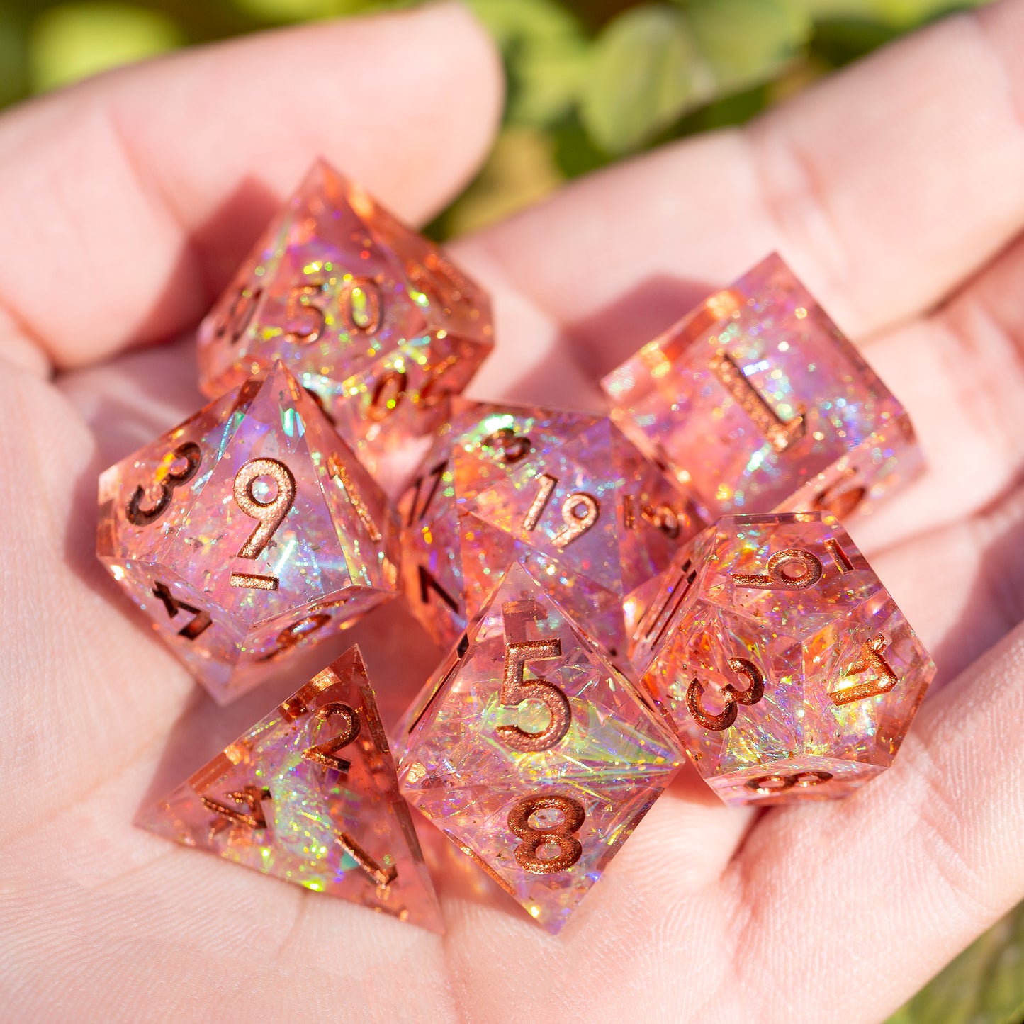 Galaxy_Pink_in_hand_dice_collection