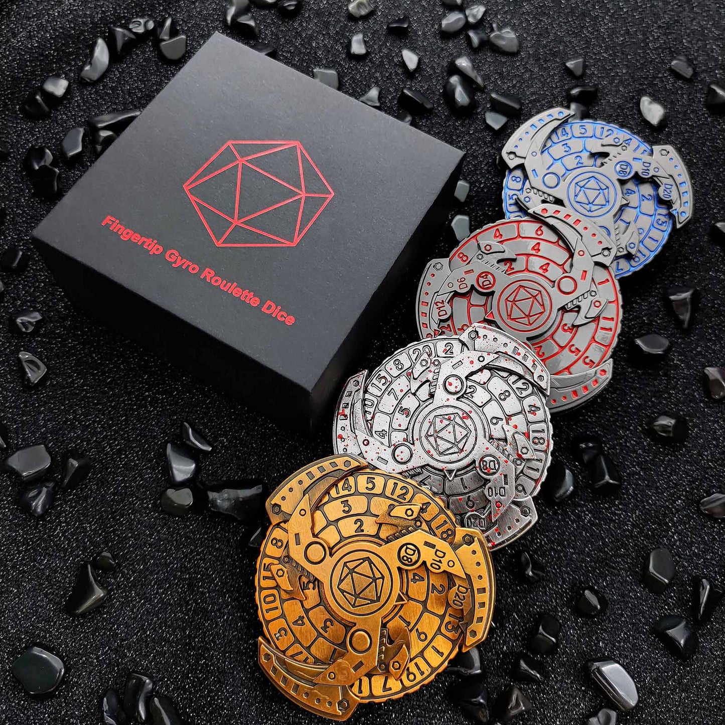 🌟 Spinning Gyro Dice - Ultimate Creative Gaming Accessory 🎲