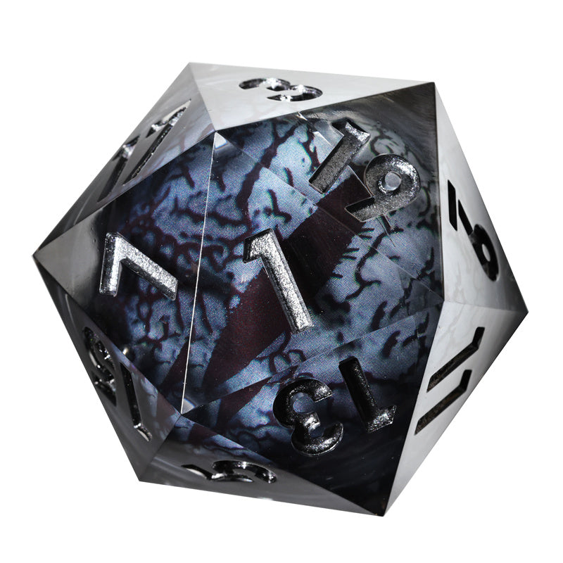 Unlock the Unknown with Our 50mm Resin D20 Dice - High-Quality, Multi-Color, Perfectly Balanced