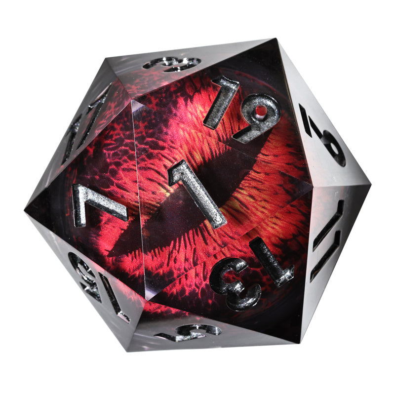 Unlock the Unknown with Our 50mm Resin D20 Dice - High-Quality, Multi-Color, Perfectly Balanced