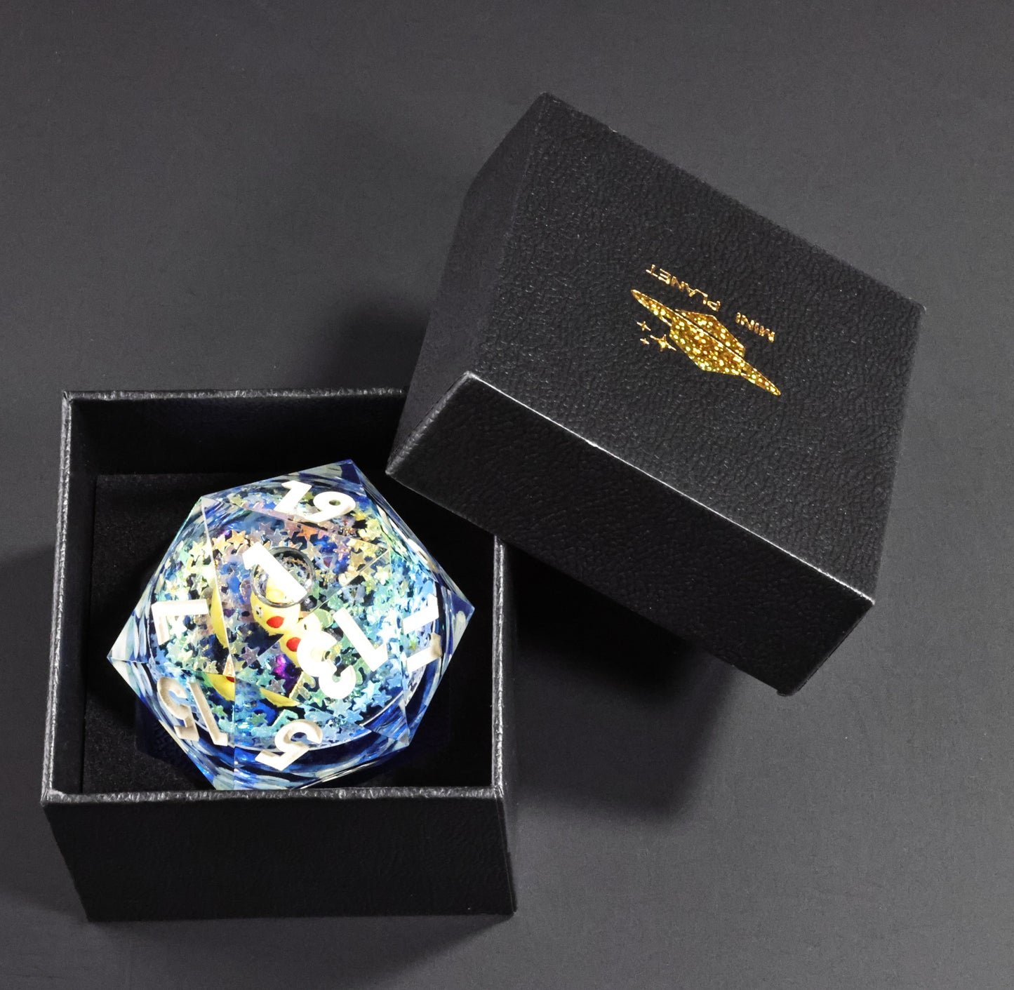 50mm D20 Dice Handmade Sharp Edge Resin d&d Dungeons and Dragons