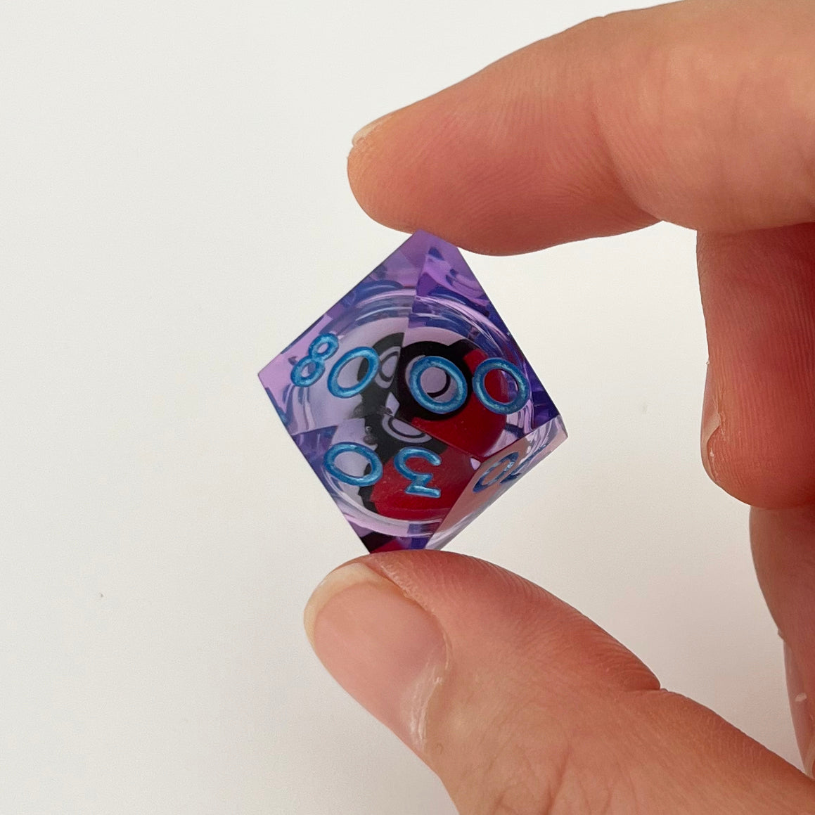 Pokeball Dice Set Pokemon DND Dice Set Handmade Resin Dice